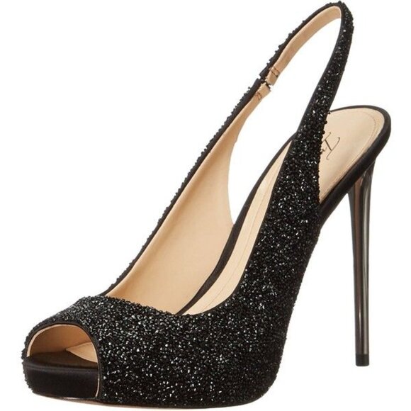 Vince Camuto Imagine Crystal-Pearl Heels - Picture 2 of 12